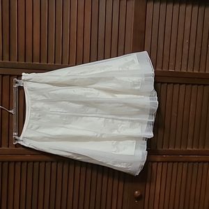 Classic Saint Tropez West Satin and Tulle cream skirt